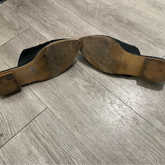 Dolce Vita Black Studded Women's Mules - Picture 5 of 6